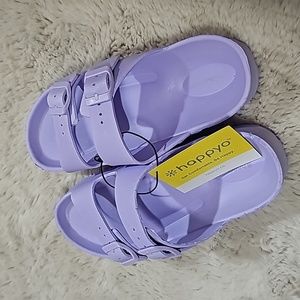 Happyo! 2 strap EVA slide size 8
